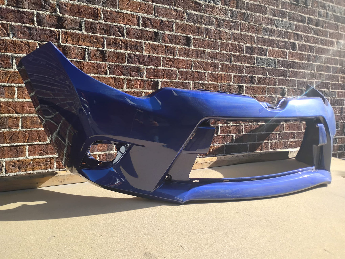 TOYOTA COROLLA 2014 2016 Front bumper cover CE|L|LE|LE ECO; w/o Chrome Grille Surround;