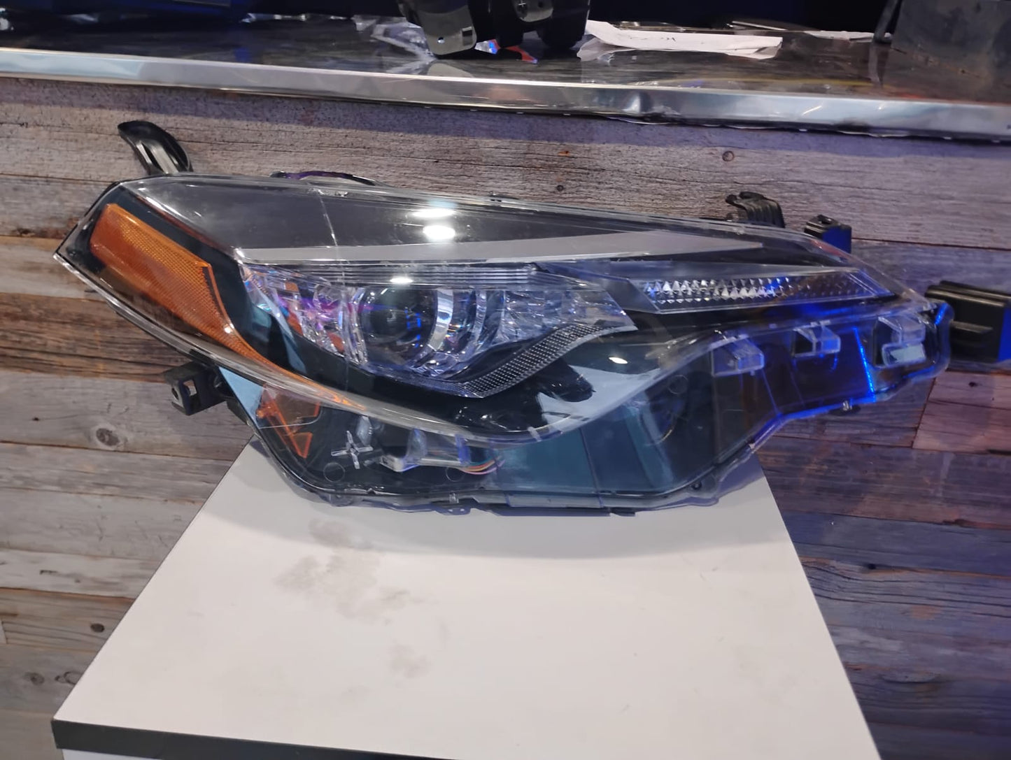 TOYOTA COROLLA 2017 2019 Passenger Headlamp assy composite CE|L|LE|LE ECO; Bi-LED; w/LED DRL
