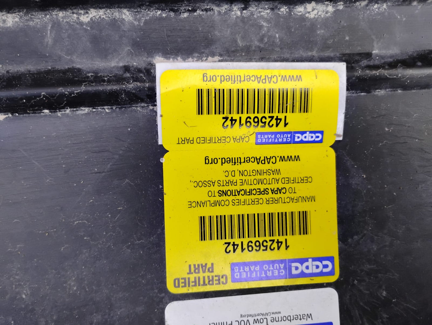 SUBARU FORESTER 2014 2018 Rear bumper cover w/o Object Sensors; w/Textured Lower; prime