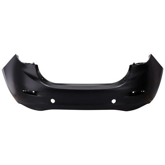 MAZDA 3 BUMPER RR PRIMED W/TEXTURED LOWER SEDAN 2014-2018 (MA1100215)NEW !!!