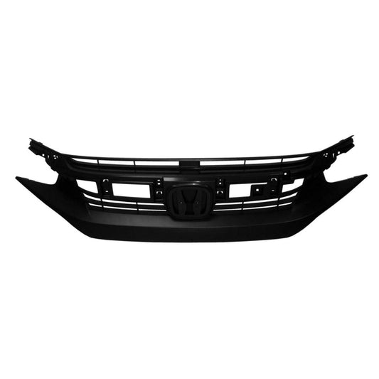 HONDA CIVIC GRILLE TEXT. BLACK 16-18 SEDAN/COUPE (EXCEPT SI) NEW!