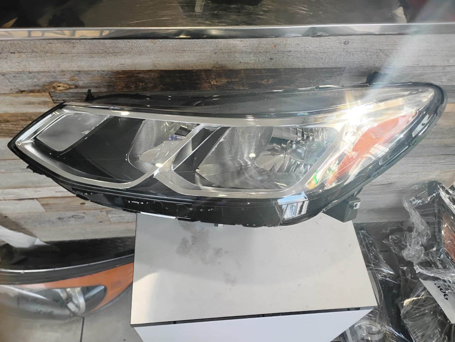 CHEVROLET CRUZE 2016 2019 Driver Headlamp assy composite LS; Halogen; w/o Daytime Running Lamps