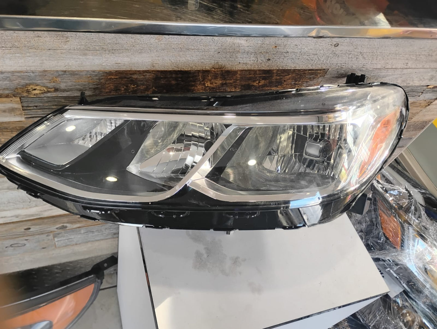 CHEVROLET CRUZE 2016 2019 Driver Headlamp assy composite LS; Halogen; w/o Daytime Running Lamps