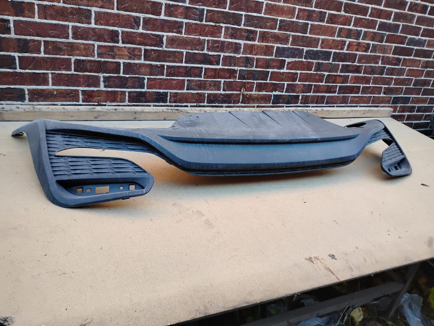 CHEVROLET CRUZE 2016 2019 Rear bumper cover lower L|LS|LT|PREMIER; Sedan; w/RS Pkg; Textured Black