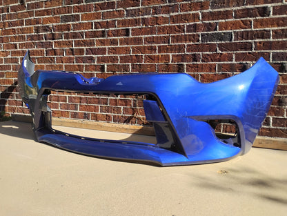 TOYOTA COROLLA 2014 2016 Front bumper cover CE|L|LE|LE ECO; w/o Chrome Grille Surround;