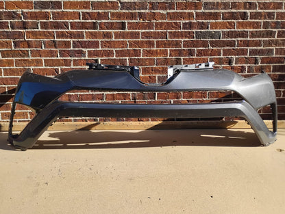 TOYOTA RAV4 2016 2018 Front bumper cover upper Japan Built; w/Park Assist; w/o Tab Holes; prime