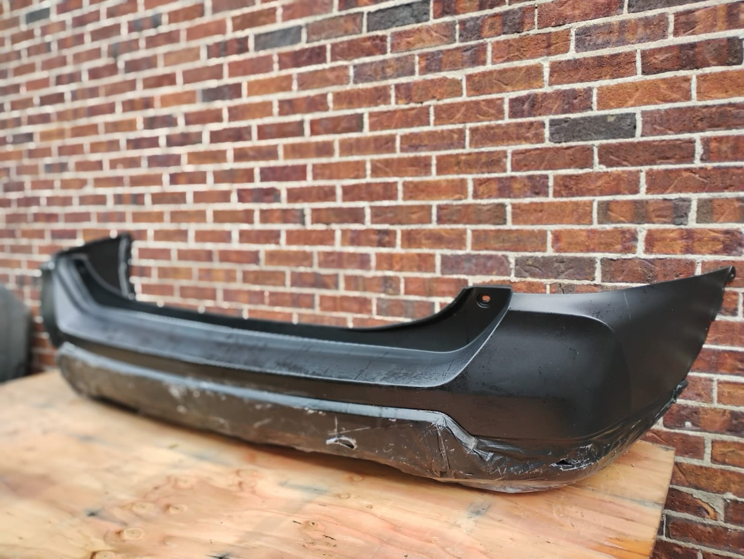 NISSAN ROGUE 2017 2020 Rear bumper cover w/o Distance Sensors; prime