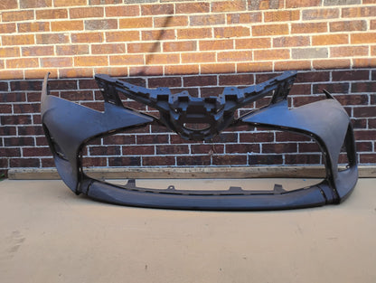 TOYOTA YARIS 2015 2017 Front bumper cover H/B; prime