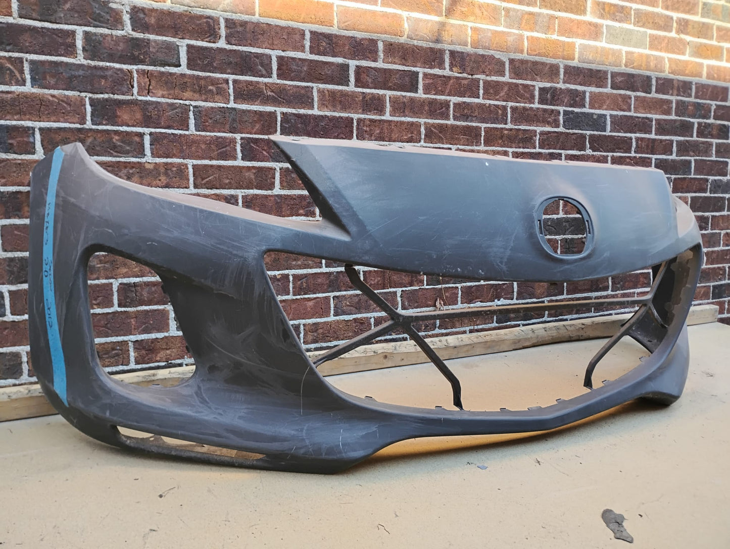 MAZDA 3 2012 2013 Front bumper cover 2.0L|2.5L; prime