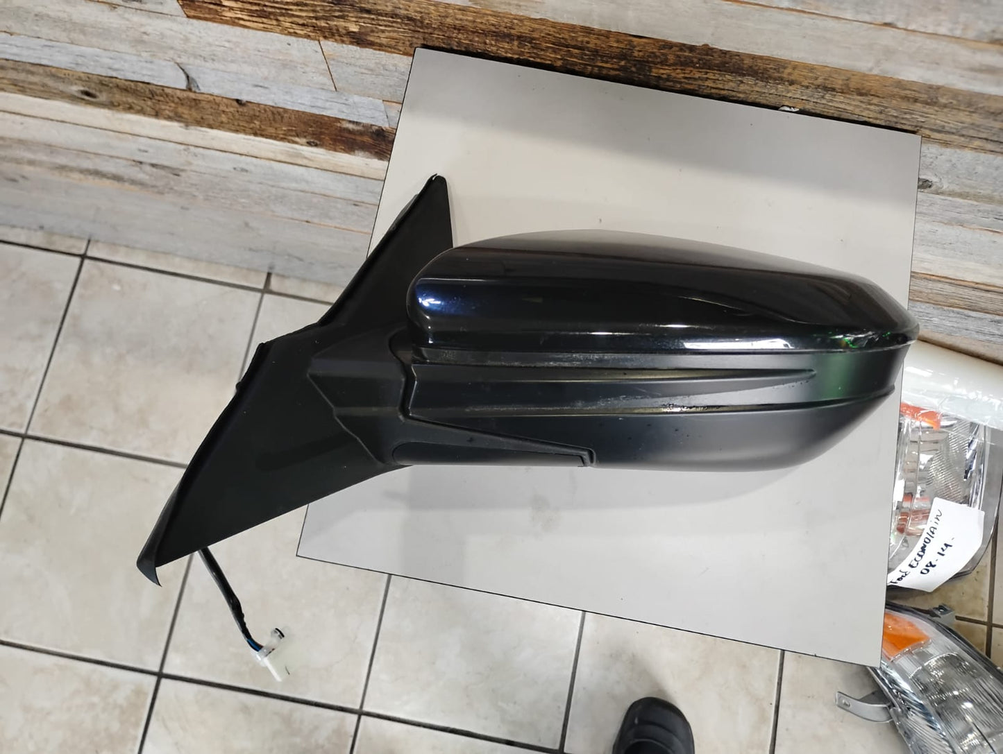 HONDA CIVIC 2017- 2021 Driver Mirror outside rear view TYPE R; w/Cover; PTM; see notes