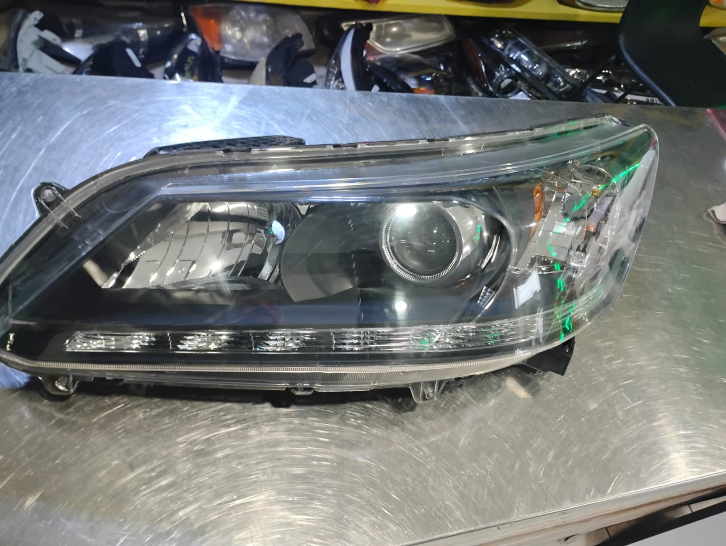 HONDA ACCORD 2014 2015 DRIVER SIDE LT Headlamp assy composite EX-L V-6|TOURING; 3.5L; Sedan