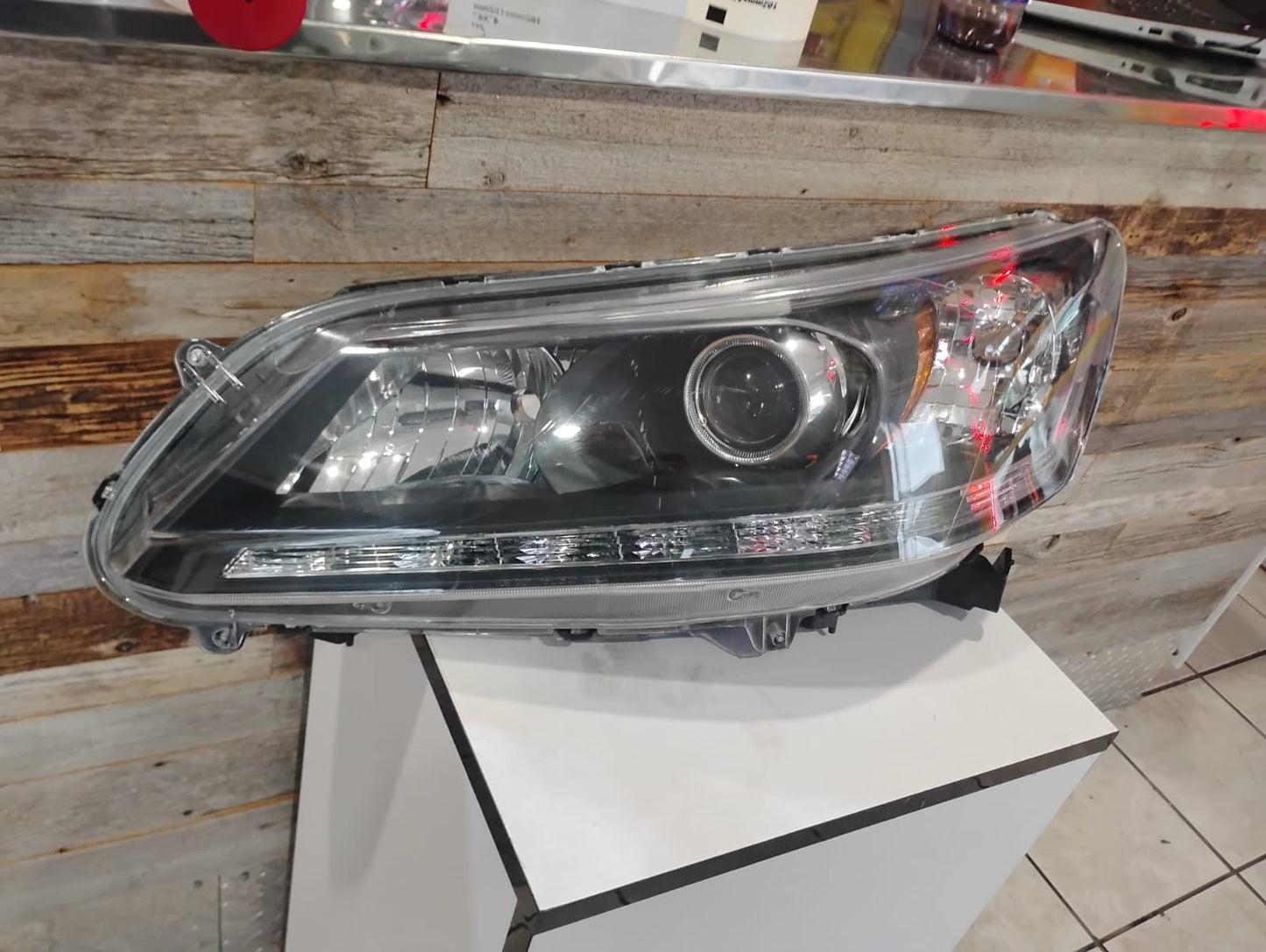 HONDA ACCORD 2014 2015 DRIVER SIDE LT Headlamp assy composite EX-L V-6|TOURING; 3.5L; Sedan