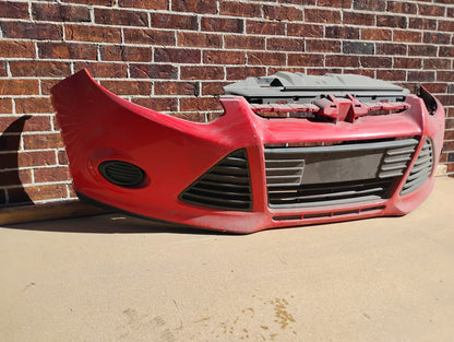 FORD FOCUS 2012 2013 Front bumper cover Sedan; prime