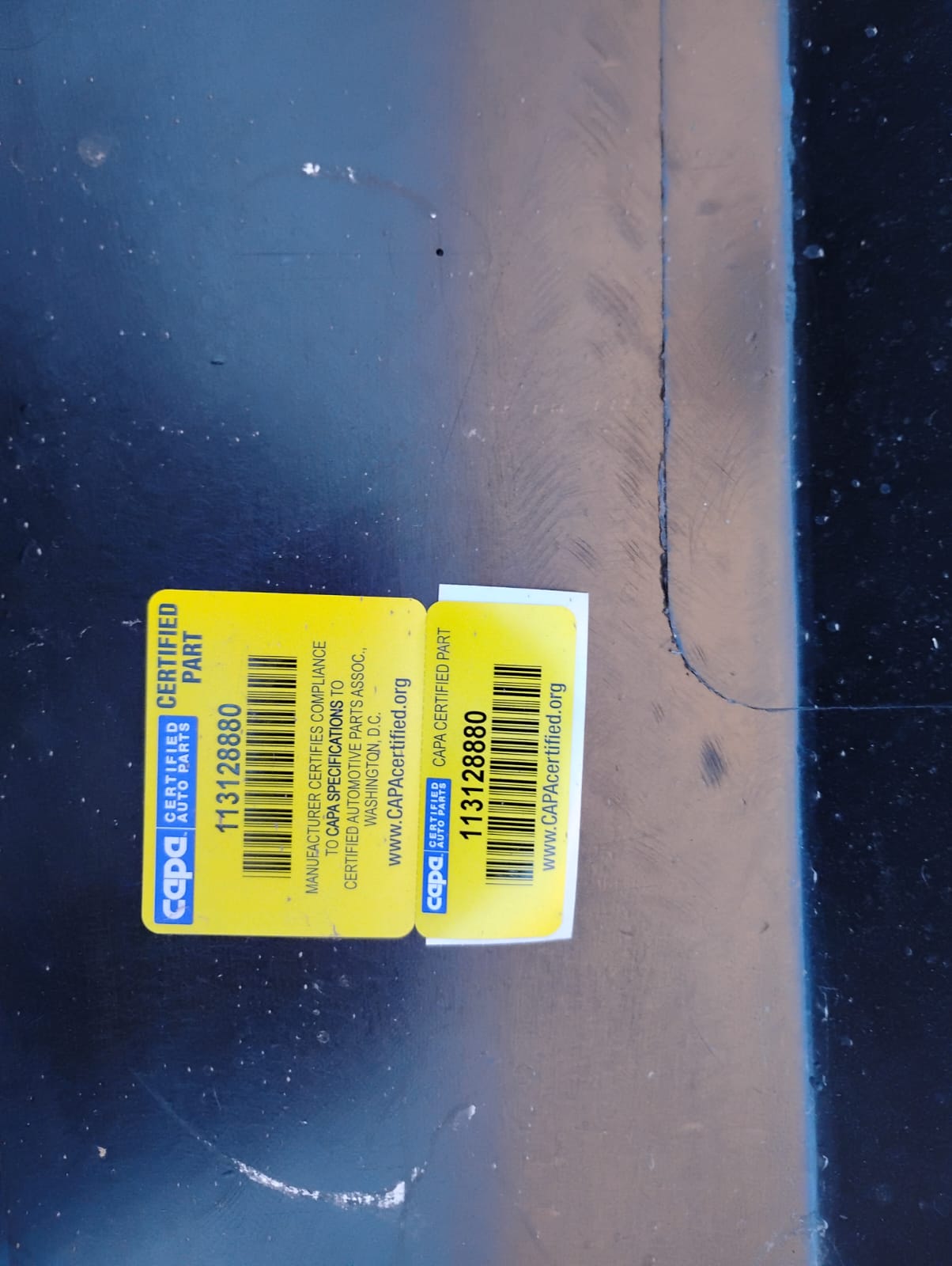 HONDA ACCORD 2006 2007 Rear bumper cover  prime