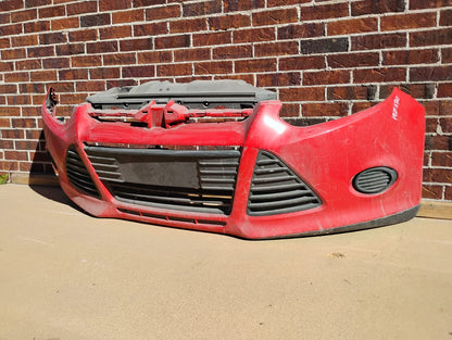 FORD FOCUS 2012 2013 Front bumper cover Sedan; prime
