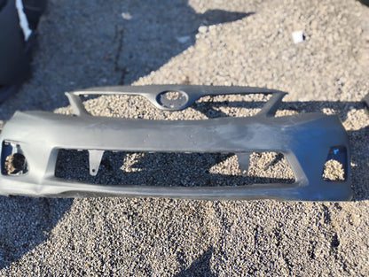 TOYOTA COROLLA 2011 2013 Front bumper cover BASE|CE|LE; prime
