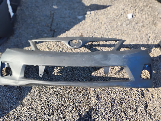 TOYOTA COROLLA 2011 2013 Front bumper cover BASE|CE|LE; prime