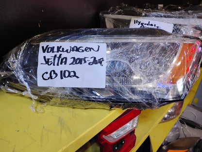 VOLKSWAGEN Headlamp assy composite VW JETTA 2015 2018  DRIVER SIDE LT Headlamp assy composite Sedan; Halogen