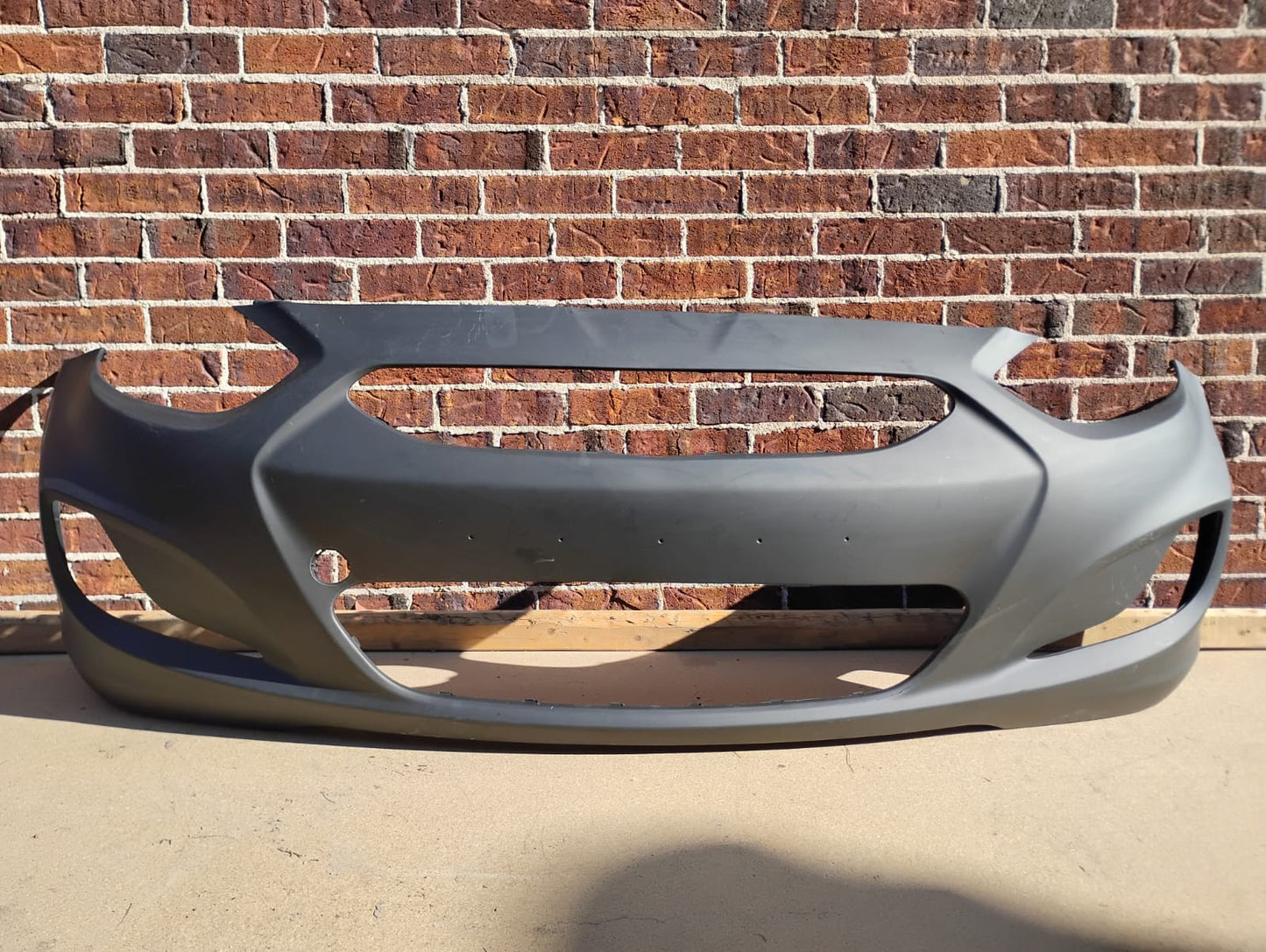 HYUNDAI ACCENT 2012 2013 Front bumper cover all; prime