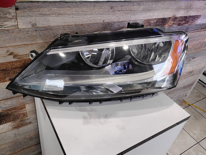 VOLKSWAGEN Headlamp assy composite VW JETTA 2015 2018  DRIVER SIDE LT Headlamp assy composite Sedan; Halogen