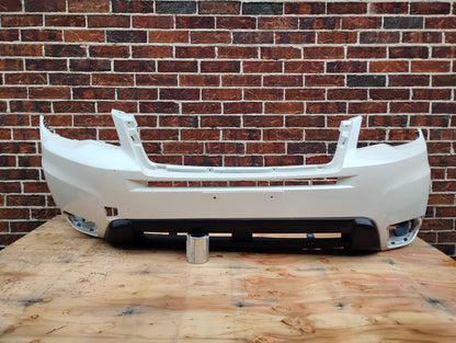 SUBARU FORESTER 2014 2016 Front bumper cover 2.5L; LIMITED; w/Textured Lower; prime