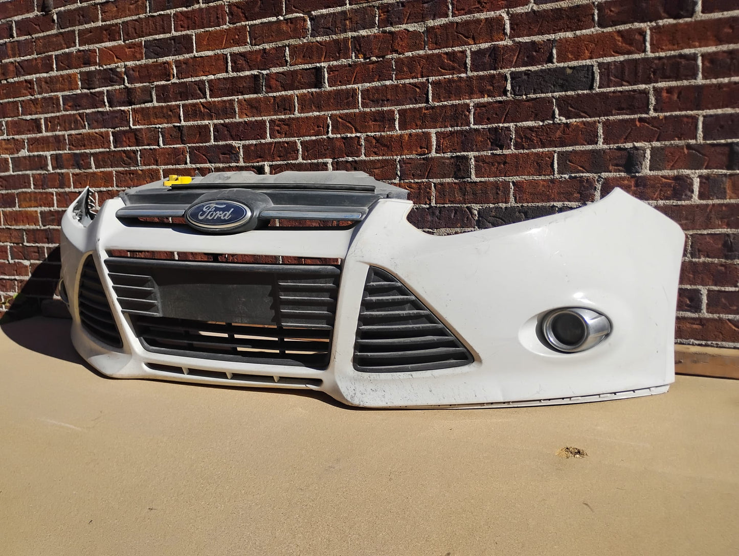 FORD FOCUS 2012 2013 Front bumper cover Sedan; prime