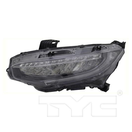 HONDA CIVIC DRIVER HEADLAMP ASSY LED TYPE 16-21 COUPE /17-21 HATCHBACK / 16-21 SEDAN NEW!