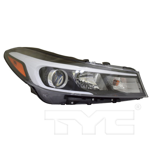 KIA FORTE 2017-2018 RT Headlamp assy composite Sedan; Halogen; w/o LED Position Lamp