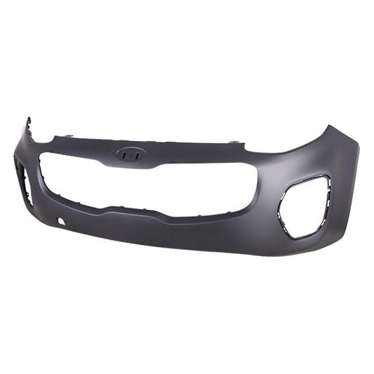 KIA SPORTAGE 2017-2019 Front bumper cover AWD; w/o Park Assist; prime