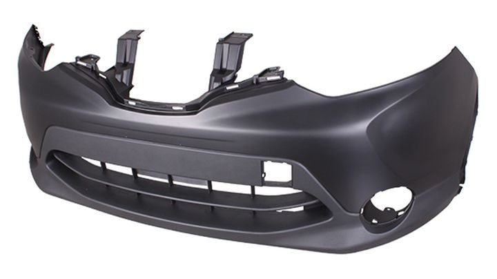 NISSAN QASHQAI 2017-2019 Front bumper cover w/Textured Lower; prime NEW