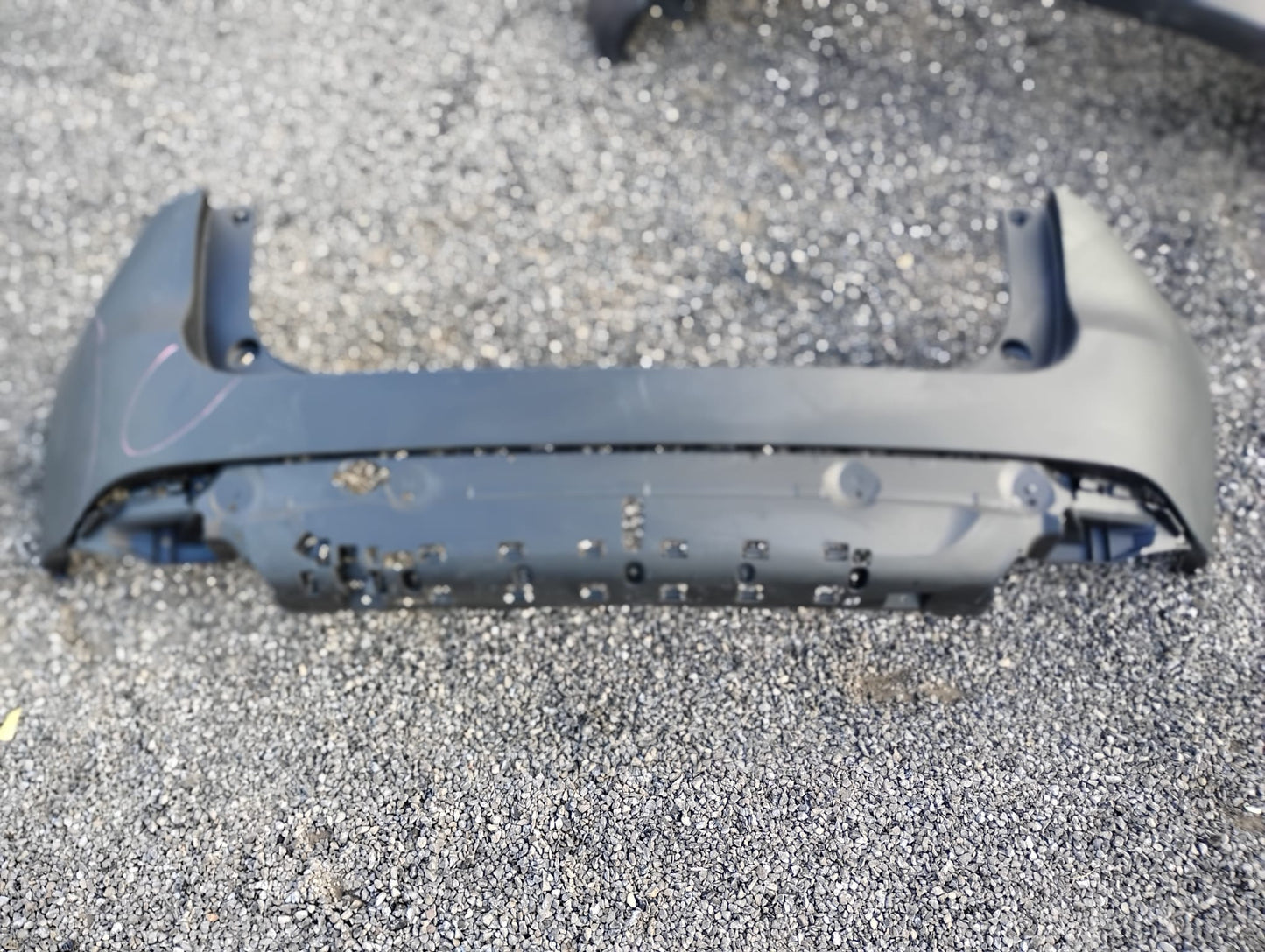 MAZDA CX-5 2022 2023 Rear bumper cover upper w/o Parking Sensors; Hiroshima Plant; prime