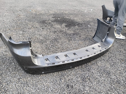 DODGE GRAND CARAVAN 2011 2020 Rear bumper cover w/o Parking Sensors; w/o Blind Spot Sensor; Code MLA; prime