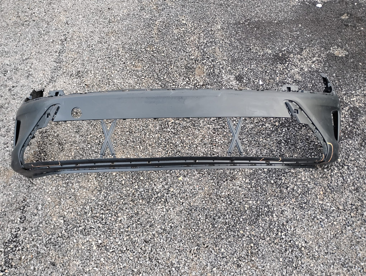 HYUNDAI KONA 2022 2022 Front bumper cover lower LIMITED; Black