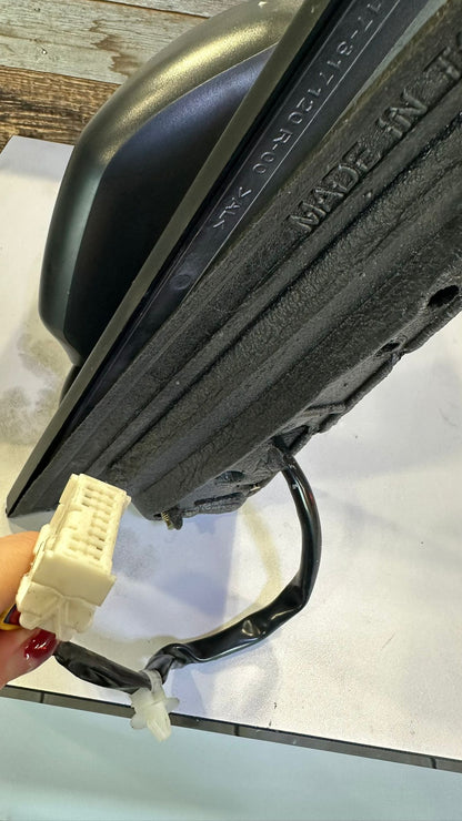 HONDA ODYSSEY 2011-2013 Passenger Mirror outside rear view LX; Power; Non-Heated; w/o Signal Lamp; PTM