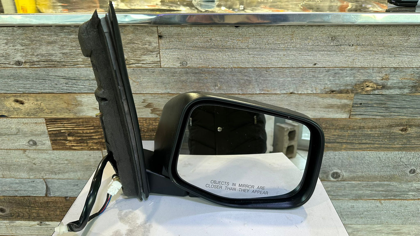 HONDA ODYSSEY 2011-2013 Passenger Mirror outside rear view LX; Power; Non-Heated; w/o Signal Lamp; PTM