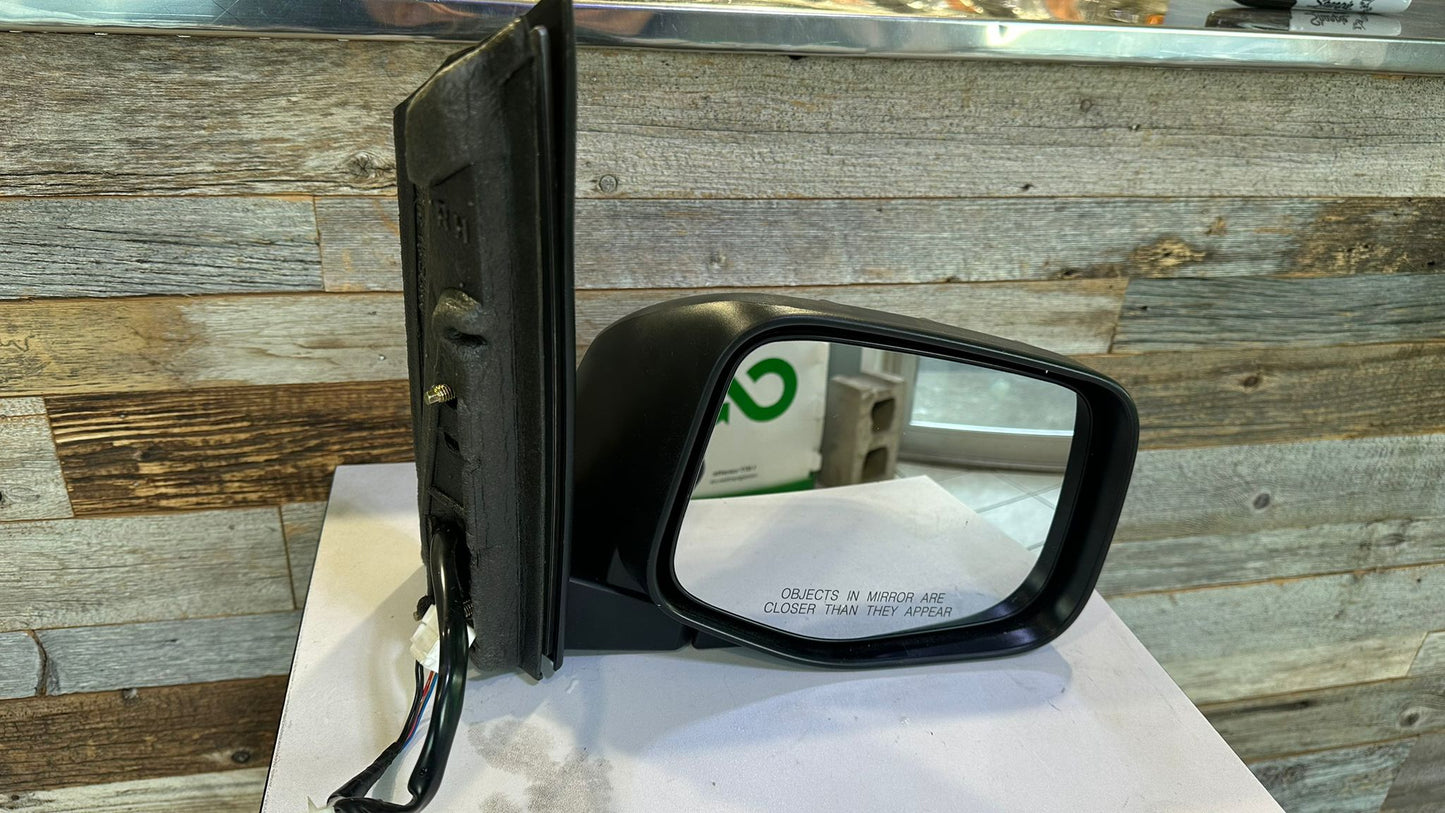 HONDA ODYSSEY 2011-2013 Passenger Mirror outside rear view LX; Power; Non-Heated; w/o Signal Lamp; PTM