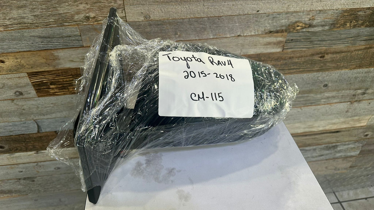 TOYOTA RAV4 2015-2018 Driver Mirror outside rear view North America Built; w/Signal Lamp; w/Blind Spot Detection; From 11-14; PTM