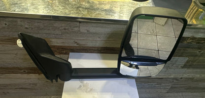 GMC EXPRESS/ SAVANA 1500 2003-2011 Passenger Mirror outside rear view Manual; Non-Heated; Dual Glass; Foldaway; Black