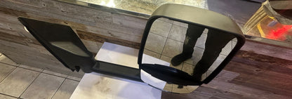 GMC EXPRESS/ SAVANA 1500 2003-2011 Passenger Mirror outside rear view Manual; Non-Heated; Dual Glass; Foldaway; Black