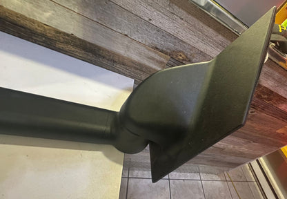 GMC EXPRESS/ SAVANA 1500 2003-2011 Passenger Mirror outside rear view Manual; Non-Heated; Dual Glass; Foldaway; Black