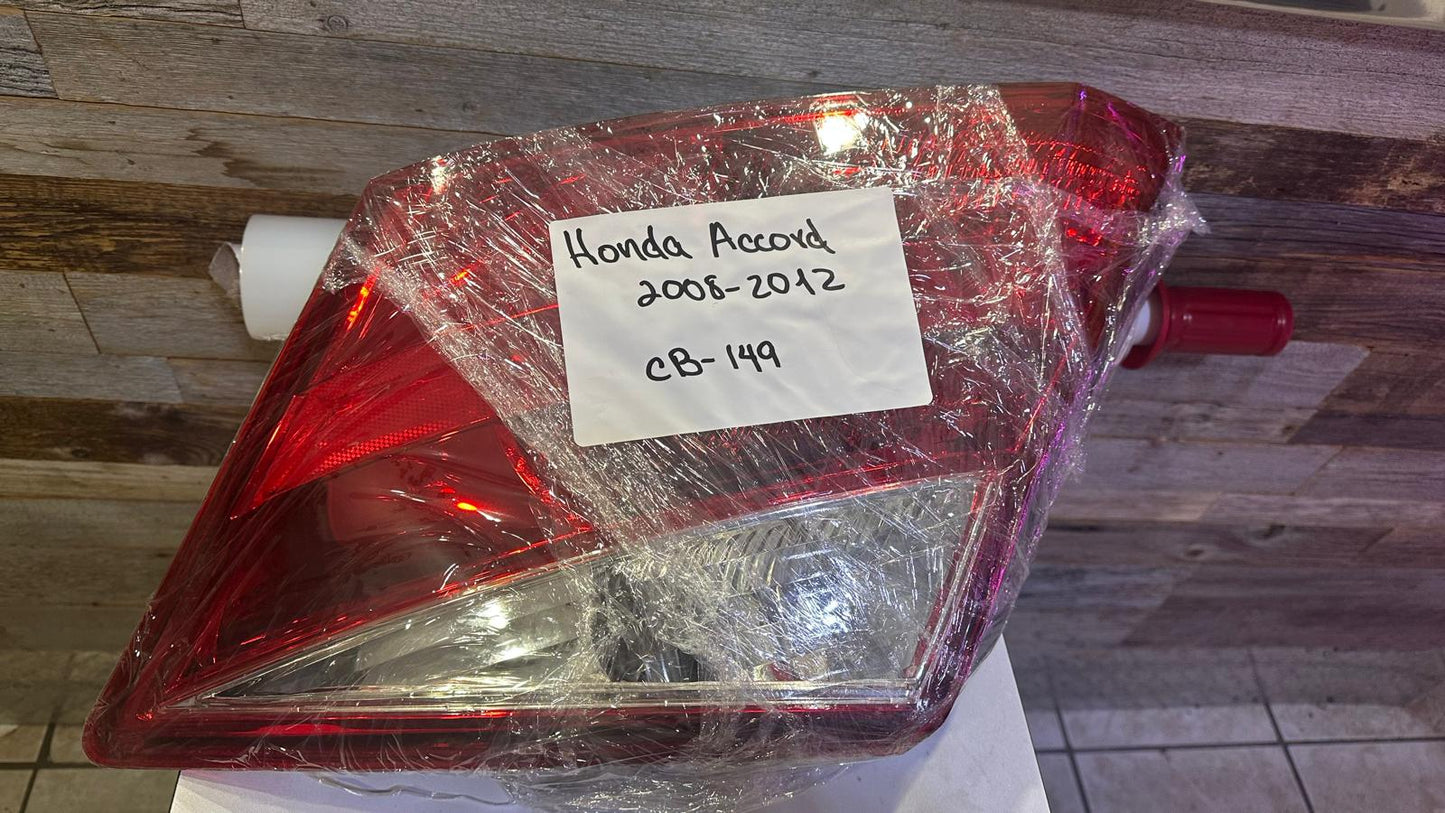 HONDA ACCORD 2008 2012 Passenger Taillamp assy Sedan 2 Portes