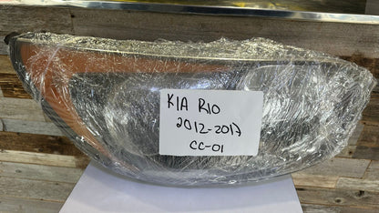 KIA RIO 2012 2017 Passenger Headlamp assy composite H/B; w/o LED Position Lamp