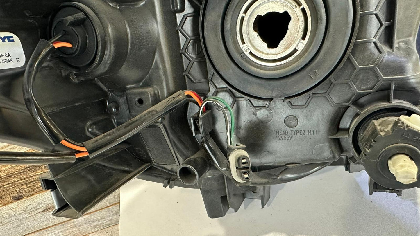 SUBARU IMPREZA 2017-2023 Driver Headlamp assy composite Sedan; Halogen