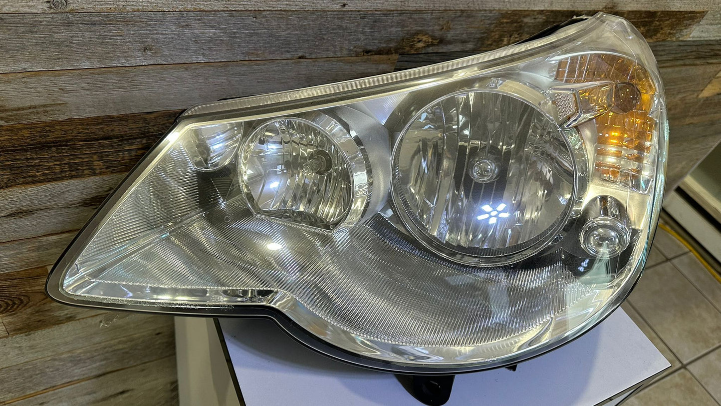 CHRYSLER SEBRING 2008 2010 Driver Headlamp assy composite Conv; Type 1; Lens/Housing