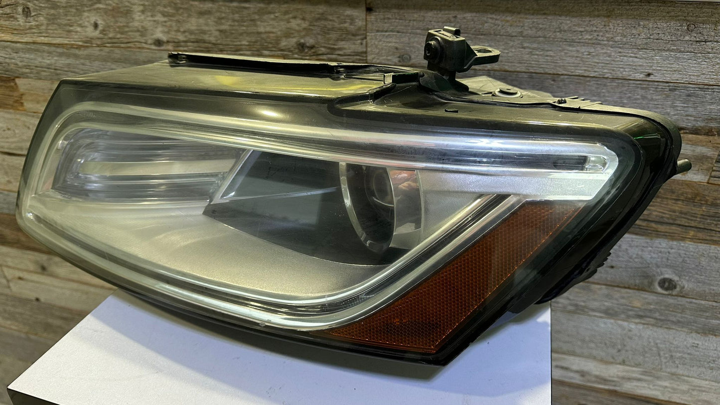 AUDI Q5 2013-2017 Driver Headlamp assy composite Bi-Xenon; w/o Curve Lighting