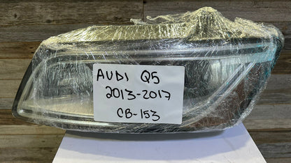 AUDI Q5 2013-2017 Driver Headlamp assy composite Bi-Xenon; w/o Curve Lighting