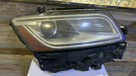 AUDI Q5 2013-2017 Passenger Headlamp assy composite Bi-Xenon; w/o Curve Lighting