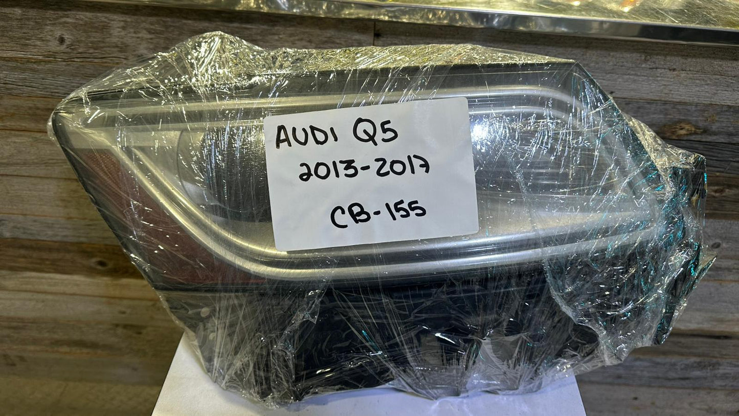 AUDI Q5 2013-2017 Passenger Headlamp assy composite Bi-Xenon; w/o Curve Lighting