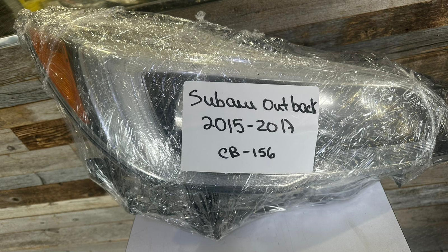 SUBARU OUTBACK 2015-2017 Passenger Headlamp assy composite Halogen