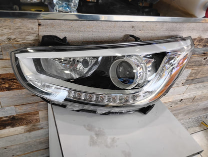 HYUNDAI ACCENT 2012-2019 Driver Headlamp assy composite LED; Proj Type NO DAYLIGHT RUNNING